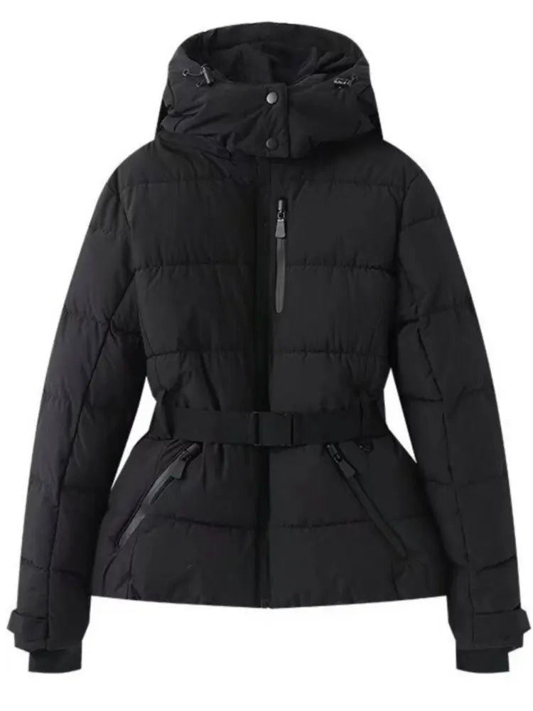 Irina | Damen Winter-Pufferjacke mit Kapuze und Wärmender Polsterung