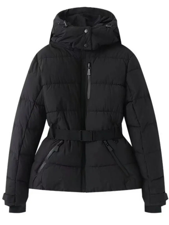 Irina | Damen Winter-Pufferjacke mit Kapuze und Wärmender Polsterung