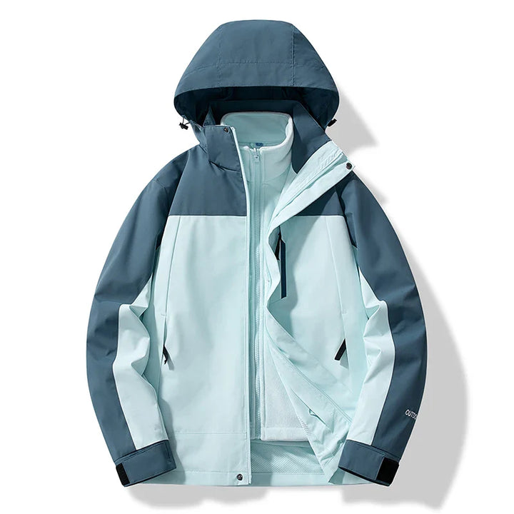 Erich | Herren Warme Winterjacke mit Kapuze