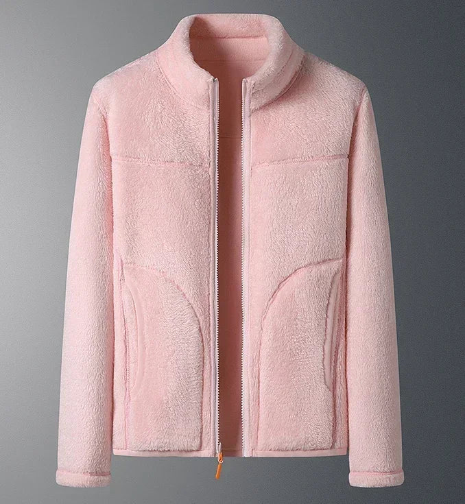 Emil | Damen Warmer Wintermantel mit Stehkragen