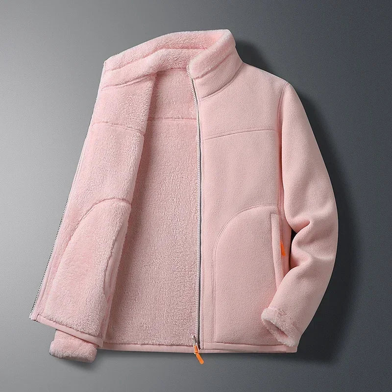 Emil | Damen Warmer Wintermantel mit Stehkragen