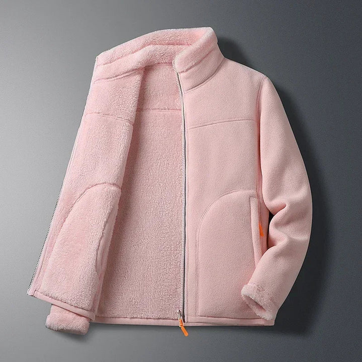 Emil | Damen Warmer Wintermantel mit Stehkragen