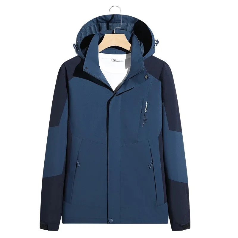 Fabian | Herren Gefütterte Winterjacke mit Kapuze