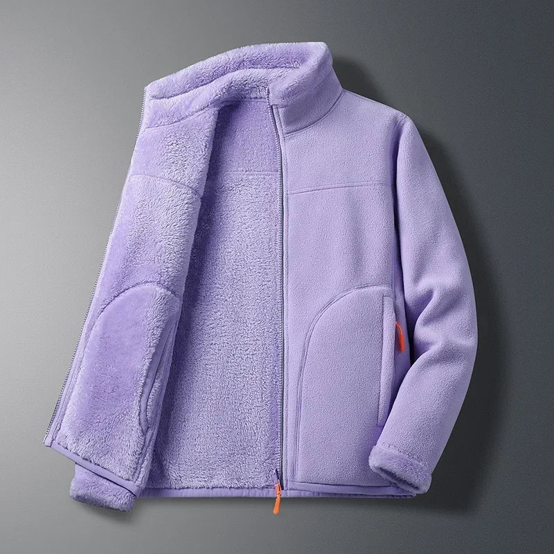 Emil | Damen Warmer Wintermantel mit Stehkragen
