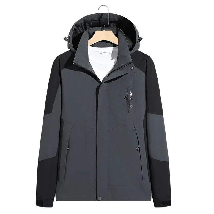 Fabian | Herren Gefütterte Winterjacke mit Kapuze