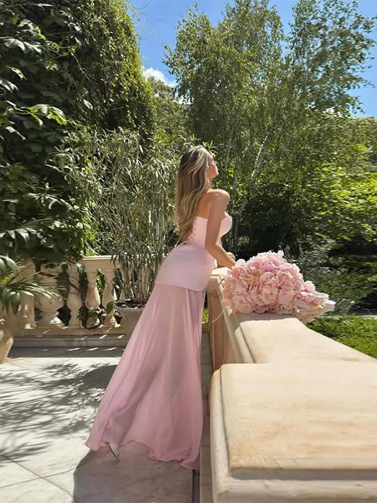 Jacqueline | Damen Kleid für Hochzeitsgäste mit Herzausschnitt