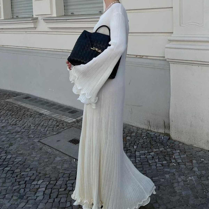 Julia | Elegant og Komfortabel Strikkekjole