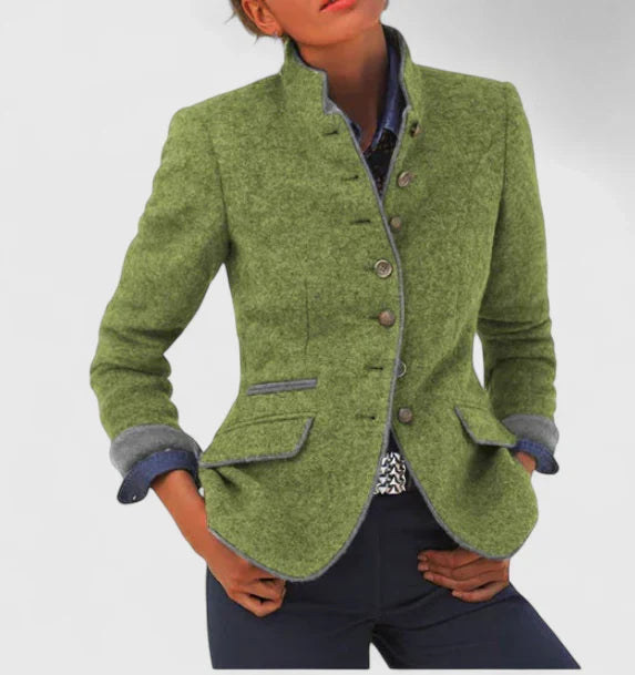 Alina | Damen Formeller Cardigan mit Knopfleiste