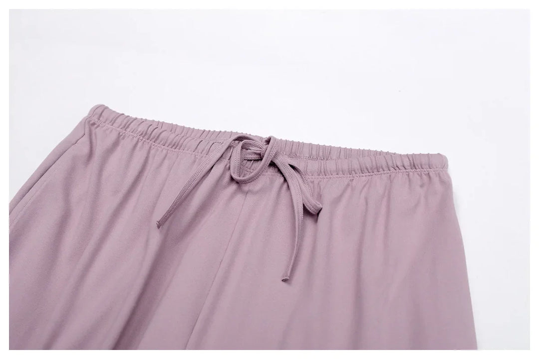 Franziska | Damen Halter Crop Top Lounge Set