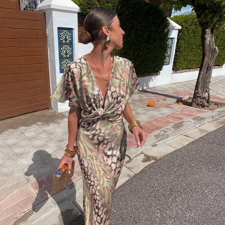 Hanna | Elegant og Luftig Maxi-Kjole