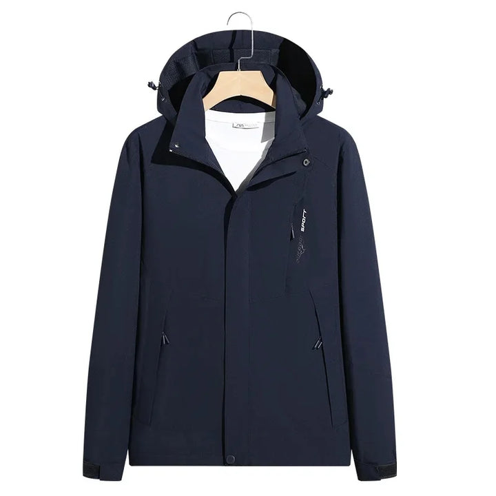 Fabian | Herren Gefütterte Winterjacke mit Kapuze