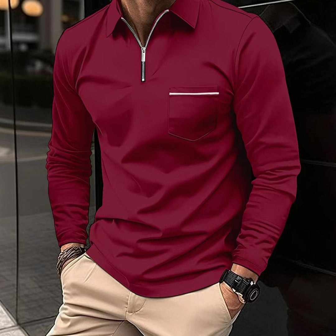Magnus | Elegant Skjorte Med Lange Ermer