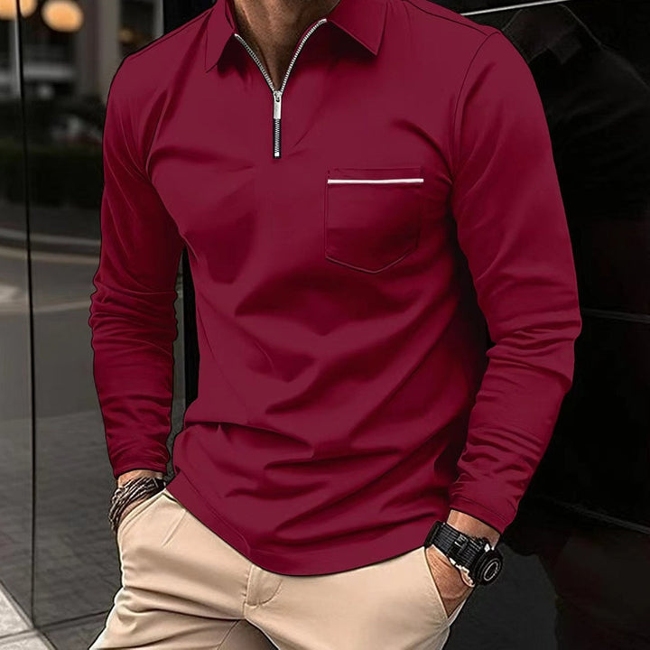 Magnus | Elegant Skjorte Med Lange Ermer