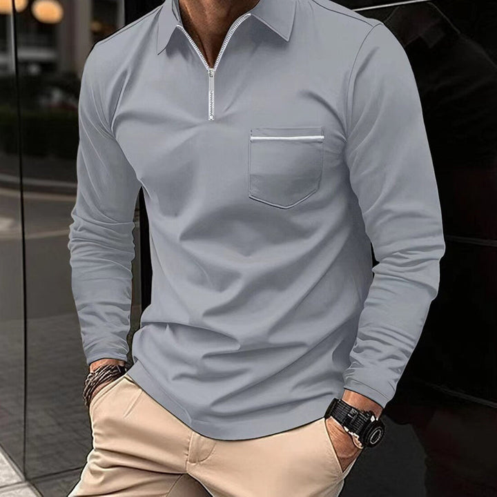 Magnus | Elegant Skjorte Med Lange Ermer