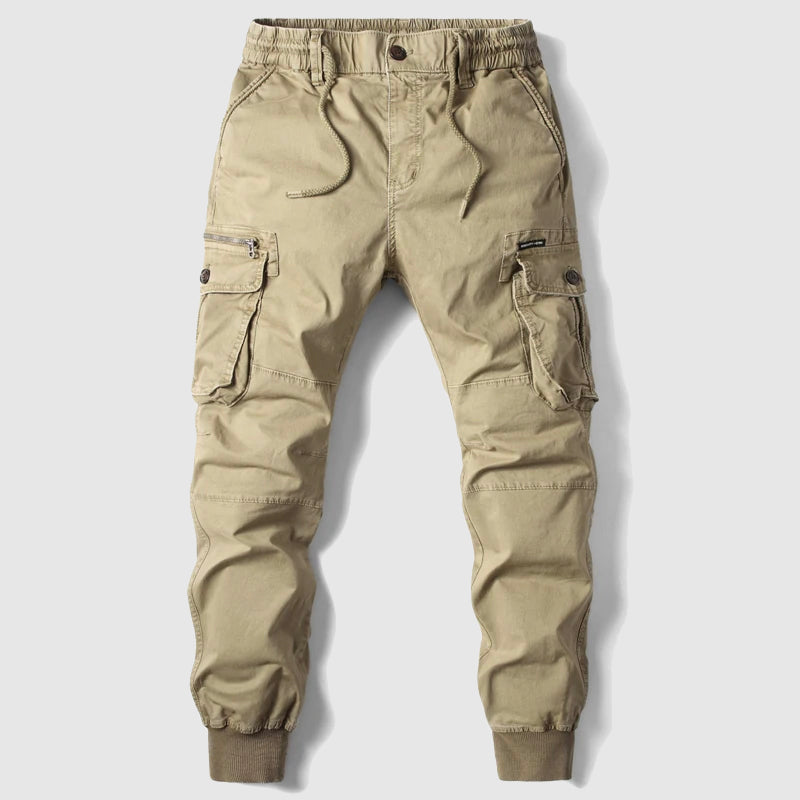Martin | Herren Frühlings Cargo Joggerhose Mit Taschen