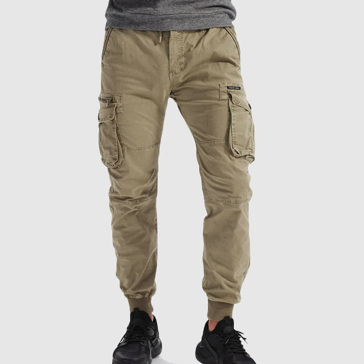 Martin | Herren Frühlings Cargo Joggerhose Mit Taschen
