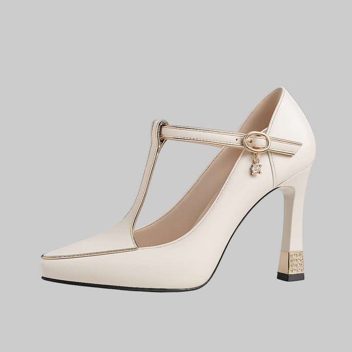 Regine | Damen Klassische High Heels mit Spitzkappe