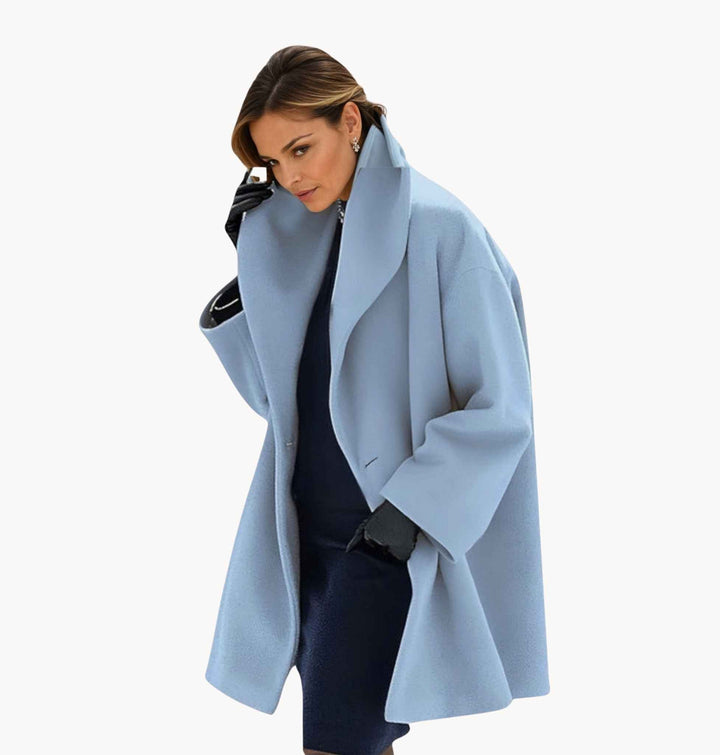 Julia | Damen Oversized Wintermantel im modernen Stil