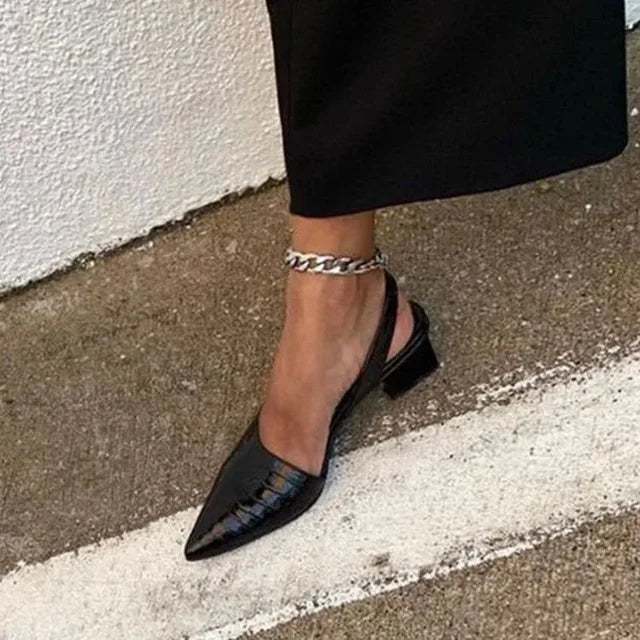 Tamara | Elegante Damen Frühlings-Pumps mit Blockabsatz