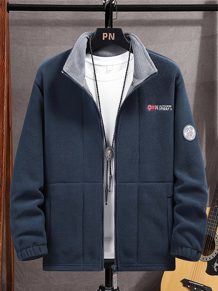 Friedrich | Herren Outdoor Warme Jacke mit Reißverschluss