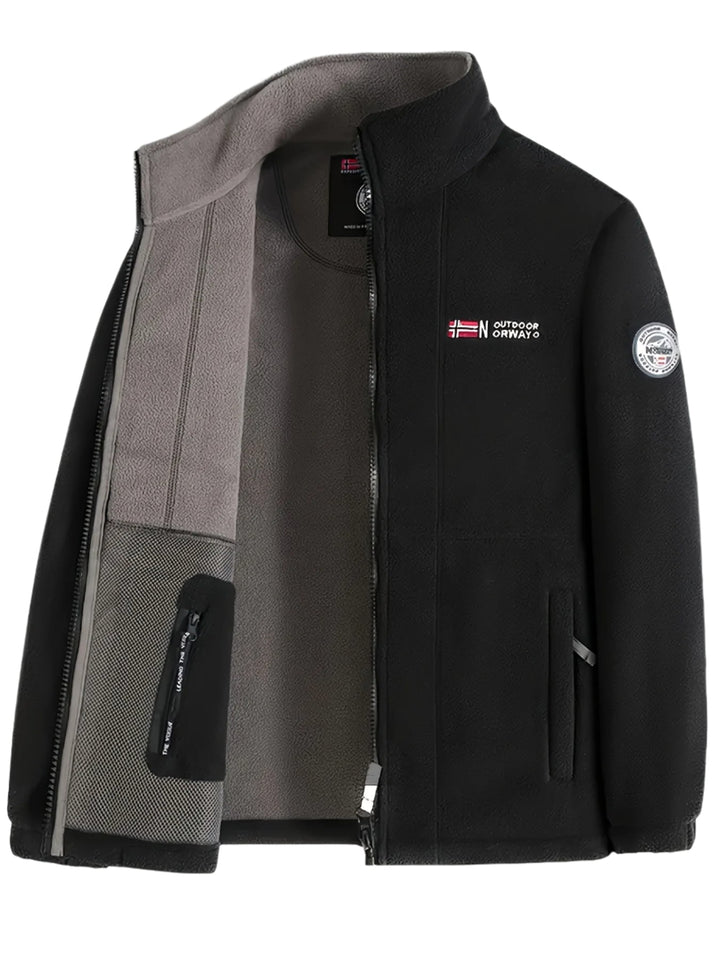 Friedrich | Herren Outdoor Warme Jacke mit Reißverschluss