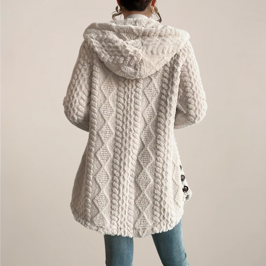 Carolin | Damen Frühlings Lockerer Strickcardigan