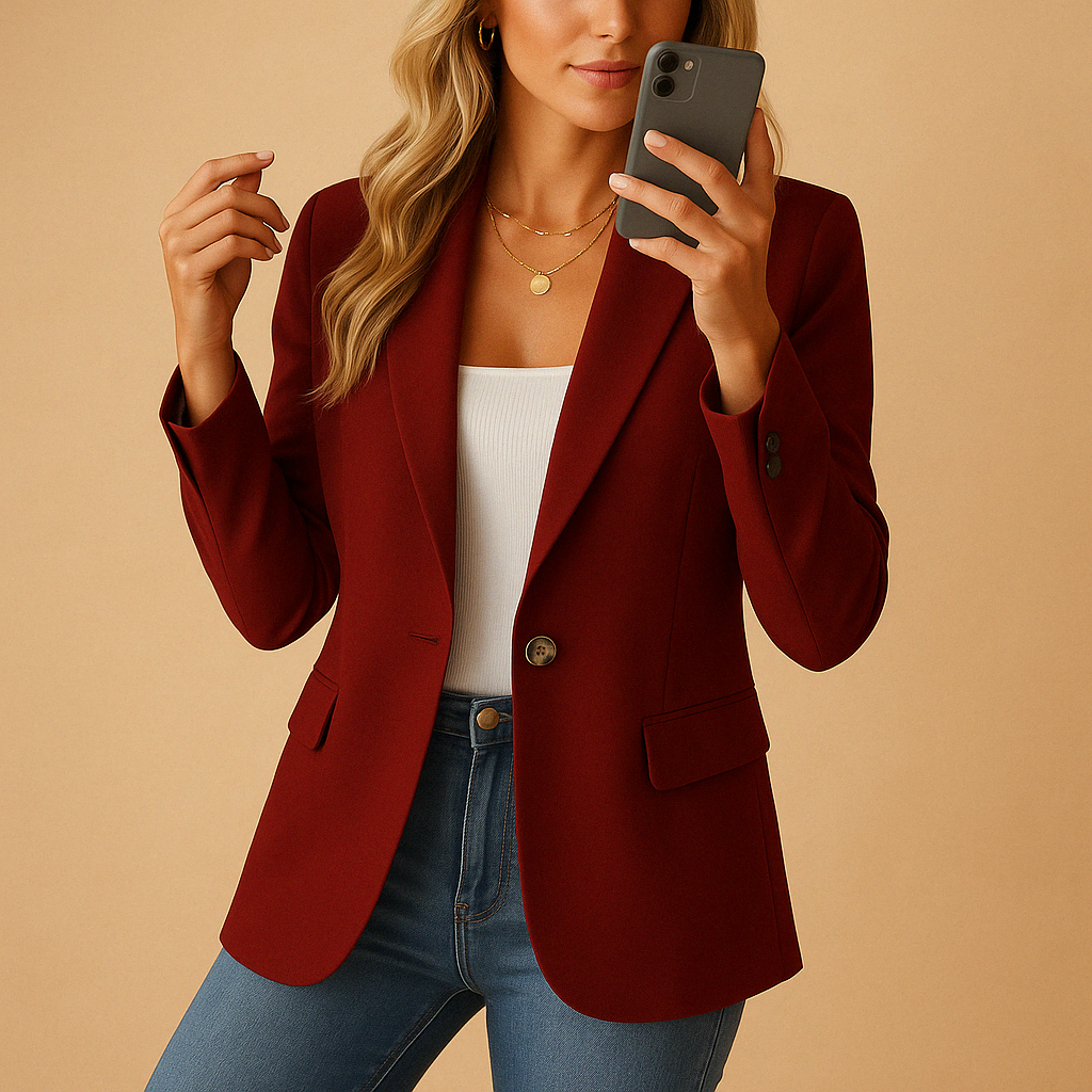Claudia | Eleganter Damen Frühjahrs Klassik Blazer