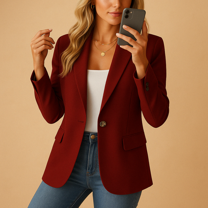 Claudia | Eleganter Damen Frühjahrs Klassik Blazer