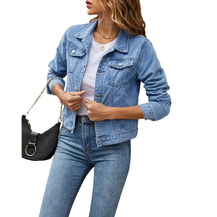 Caroline | Komfortabel Stilfull Denimjakke