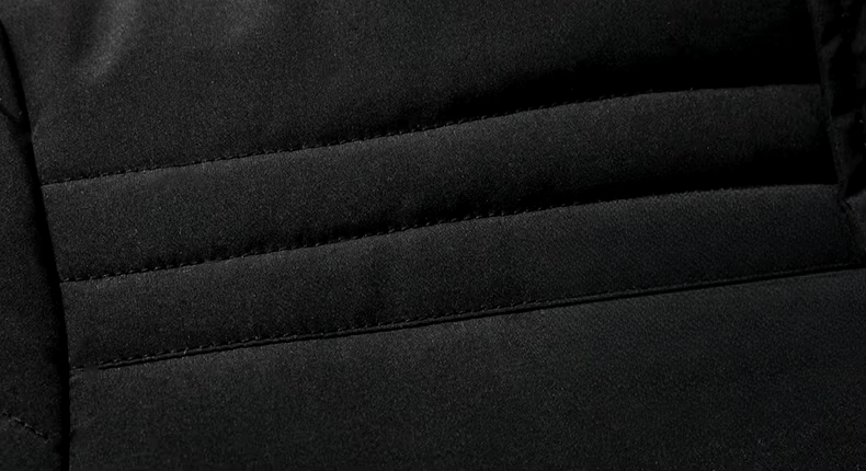 Karl | Herren Robuste Winterjacke mit Kapuze und Fellfutter