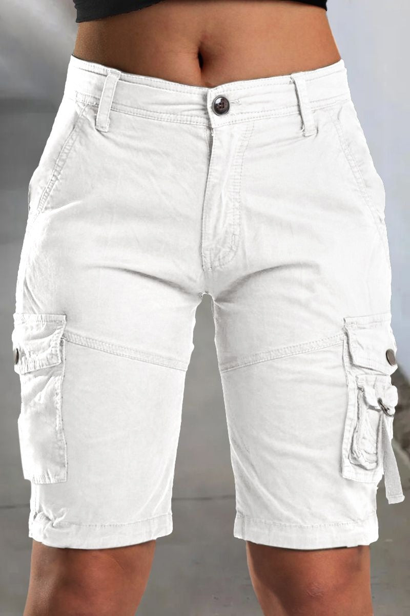 Birgitte | Avslappede Bermuda Shorts med Lommer