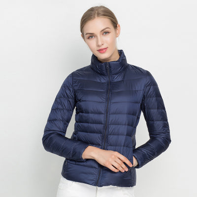 Lara | Damen Warmer Kurzer Steppmantel
