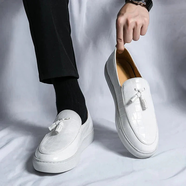 Emil | Stilige Slip-On Loafers med Kvast