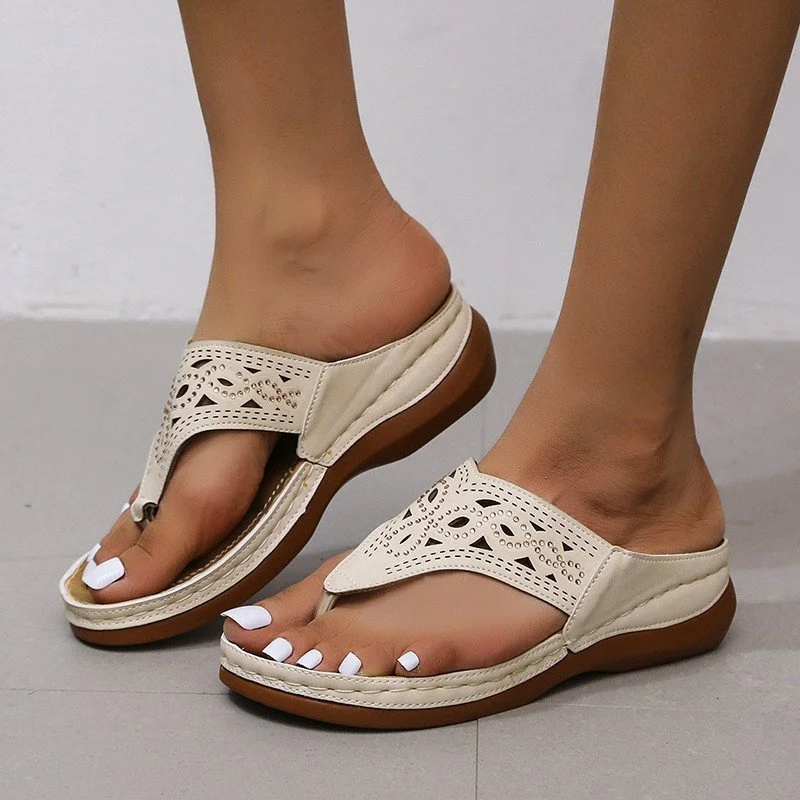 Silje | Komfortable og Dekorative Flip-Flops