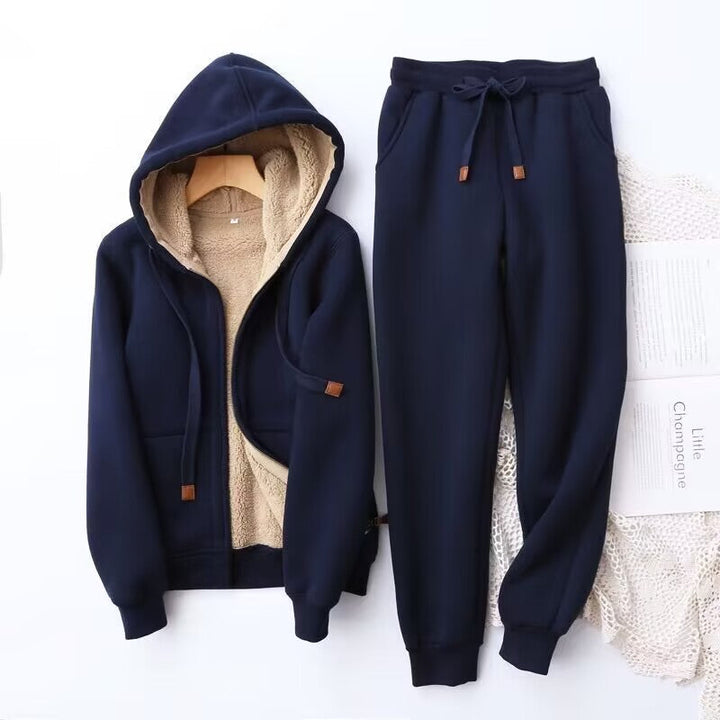 Borghild | Dame Vinter Hoodie- og Jogger-Sett