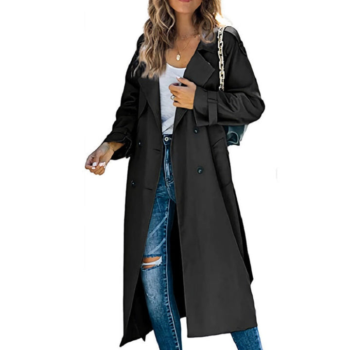 Beatrice | Damen Lässiger Trenchcoat mit Knöpfen