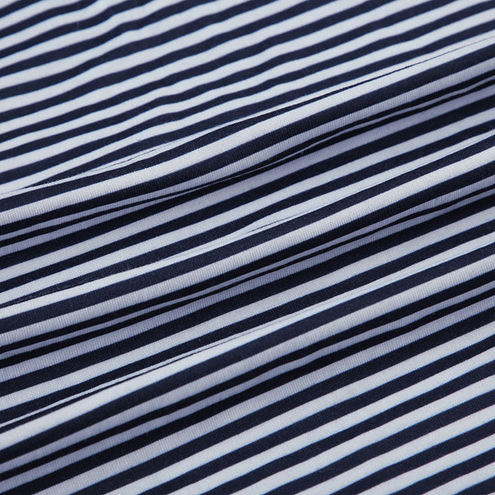 Daniela | Damen Frühlings-Gestreifte Relaxed-Hose