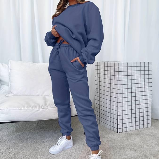 Emma | Damen Zweiteiliges Loungewear- und Jogginghose-Set