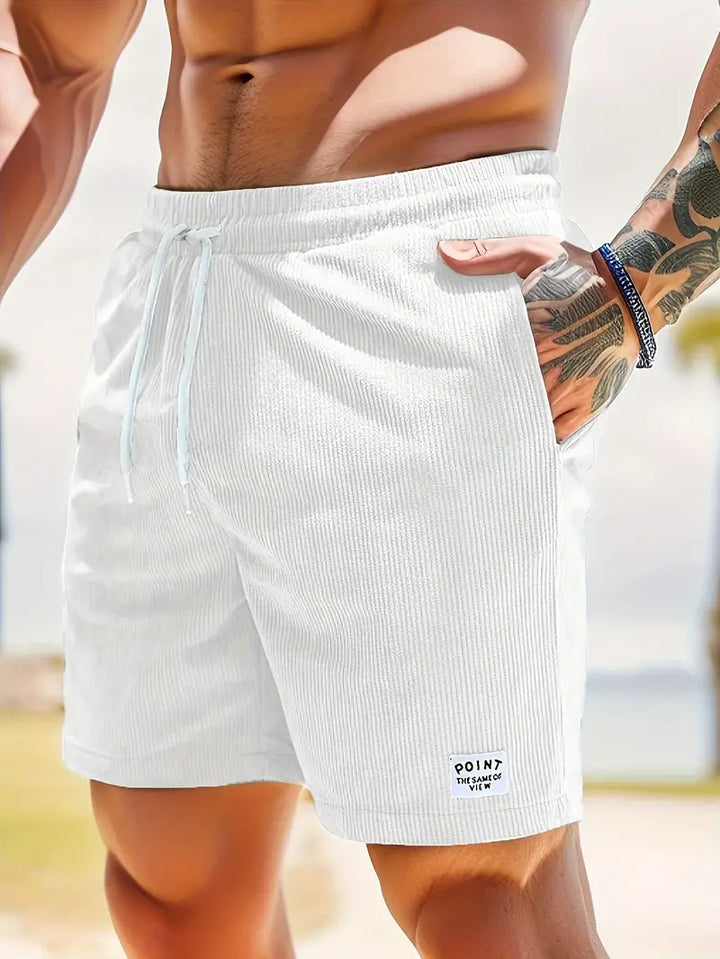 Kim | Komfortable Ribbede Shorts Herre