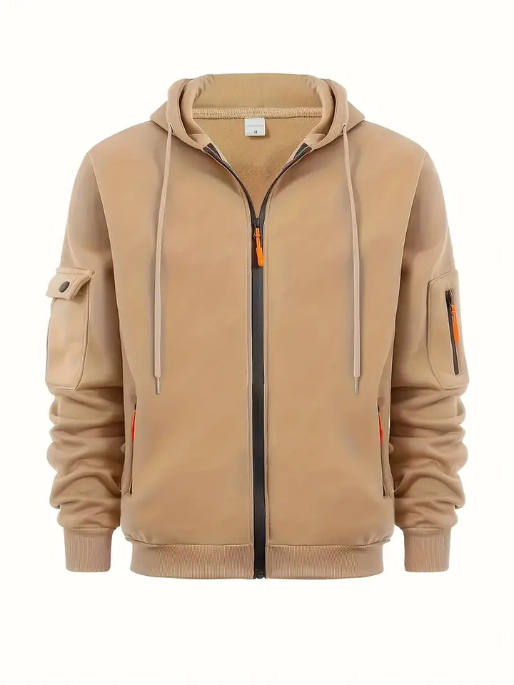Janosch | Herren Moderner Full-Zip Hoodie mit Taschen