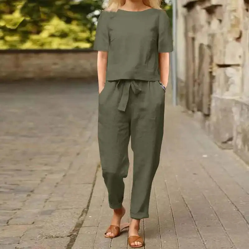 Ingrid | Stilfuldt Jumpsuit Sæt til Damer