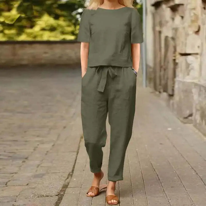 Ingrid | Stilfuldt Jumpsuit Sæt til Damer