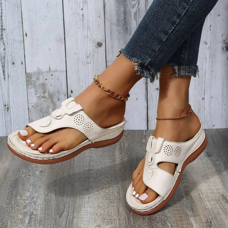 Hanna | Behagelige og Stilfulle Slippersandaler