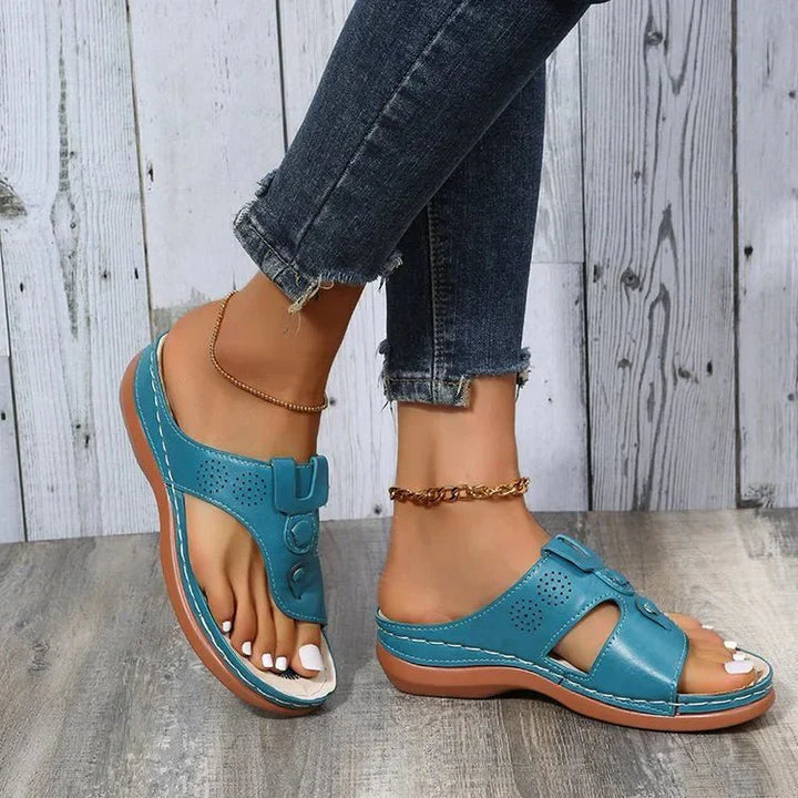 Hanna | Behagelige og Stilfulle Slippersandaler