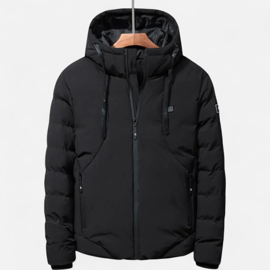 Jan | Herren Robuste Stepp-Winterjacke mit Kapuze