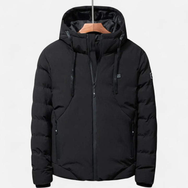 Jan | Herren Robuste Stepp-Winterjacke mit Kapuze