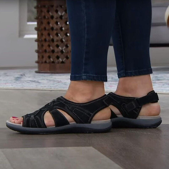 Karin | Damen Riemen Freizeitsandalen Zum Gehen