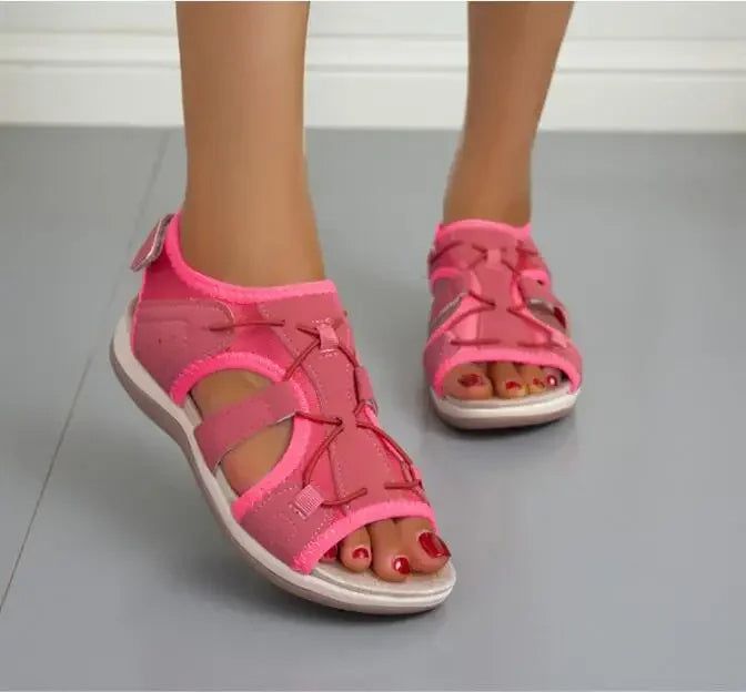 Karin | Damen Riemen Freizeitsandalen Zum Gehen