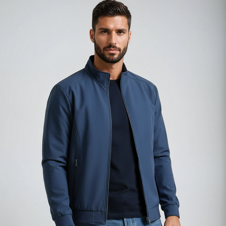 Oliver | Herren Freizeitjacke im klassischen Bomber-Stil