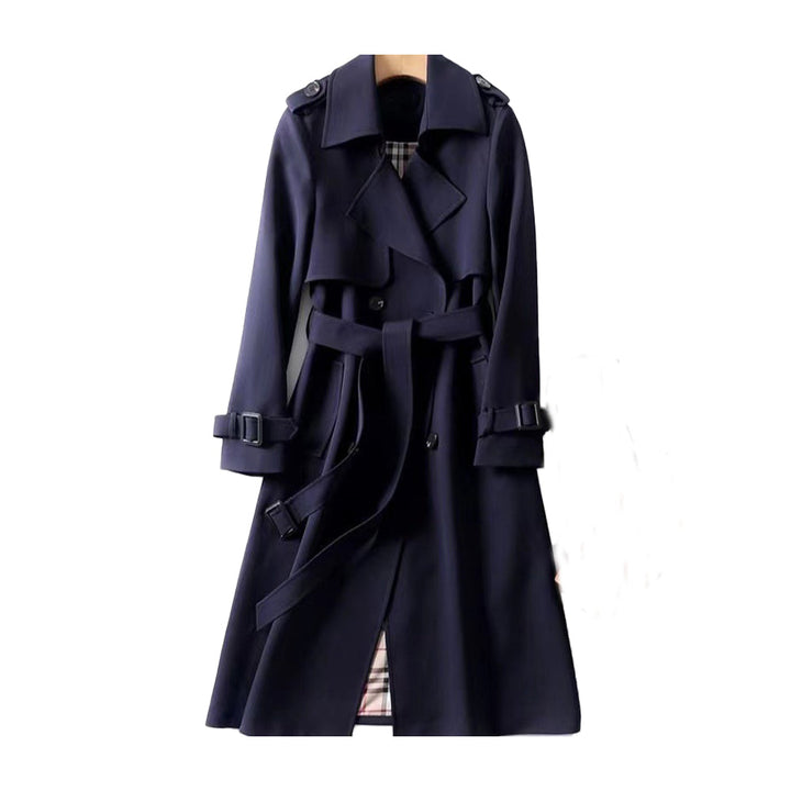 Eva | Damen Zweireihiger Trenchcoat